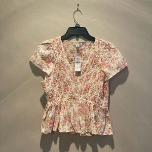 American Eagle Floral Top NWT